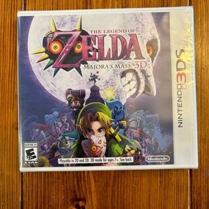 The Legend of Zelda: Majora's Mask 3D (Nintendo 3DS, 2015) Video Game NWT
